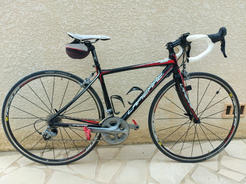 Vélo De Course Carbone Lapierre Sensium 6.0 - Vert - Taille M - Occasion