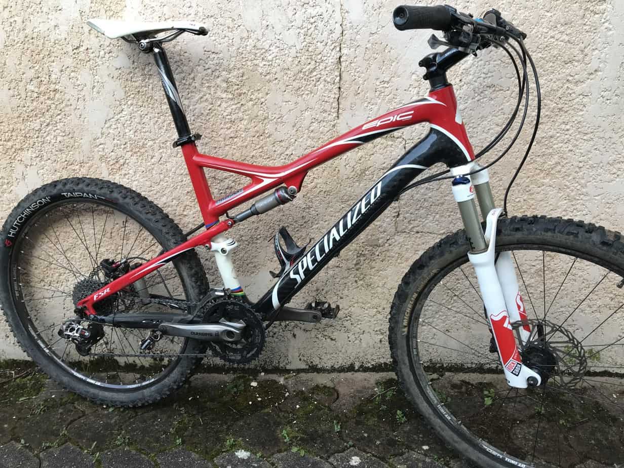 Specialized FSR EPIC Carbone occas 2009 - VENDRE-SON-VELO.COM