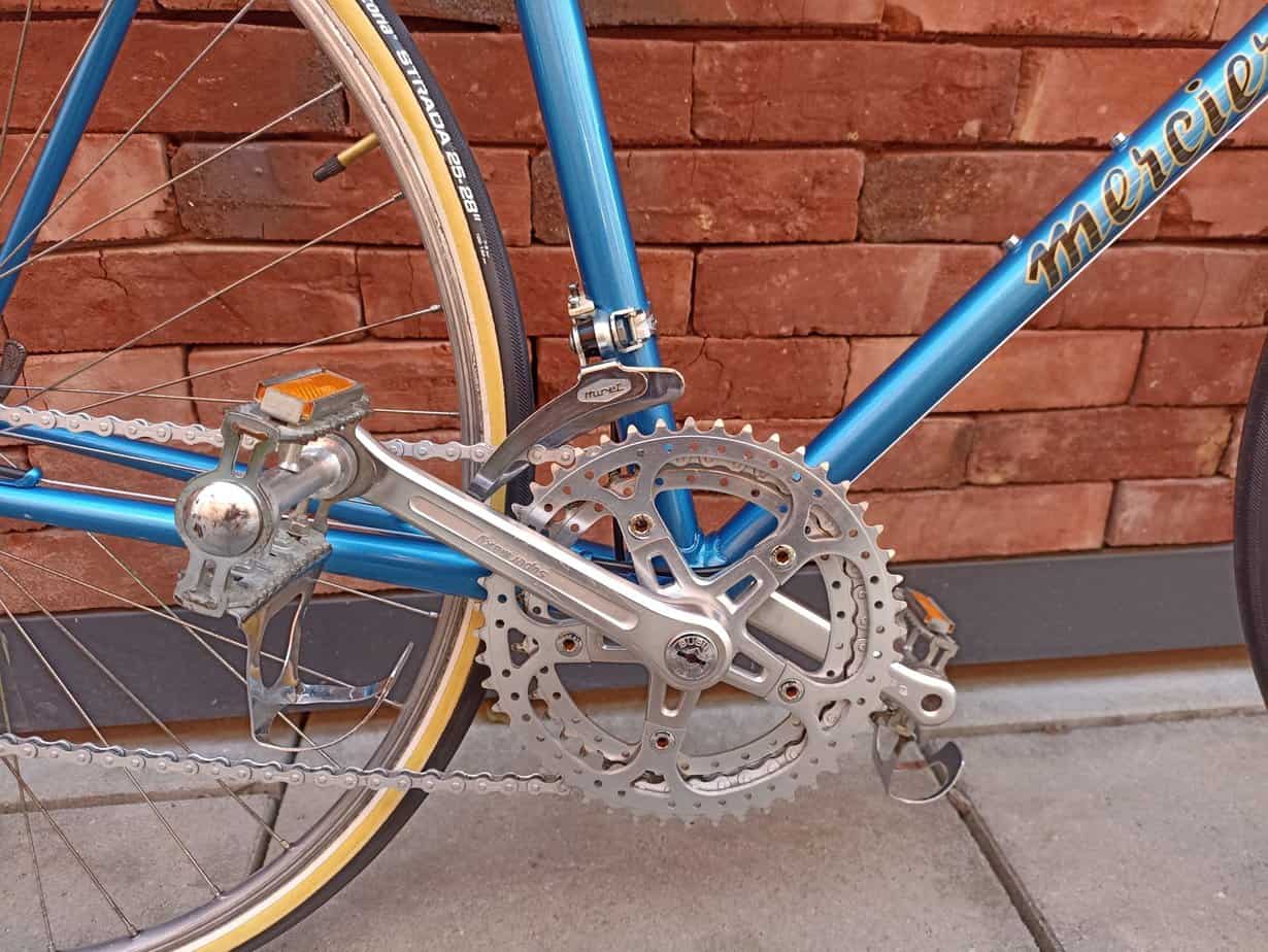 Cadre De Vélo De Route Vintage Zebrakenko 56 Cm - Acier Bleu, Roues 27 Pouces, Japon Années 80