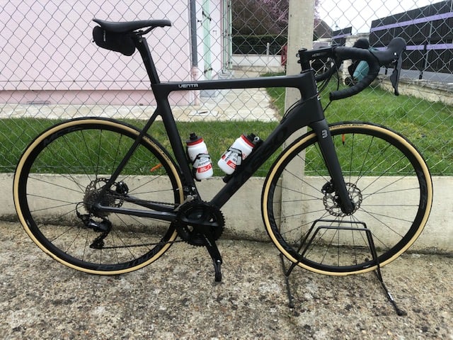 Cadre Vélo Route Carbone Basso Diamante 58 Cm - Frein Disque, Couleur Moon Opal