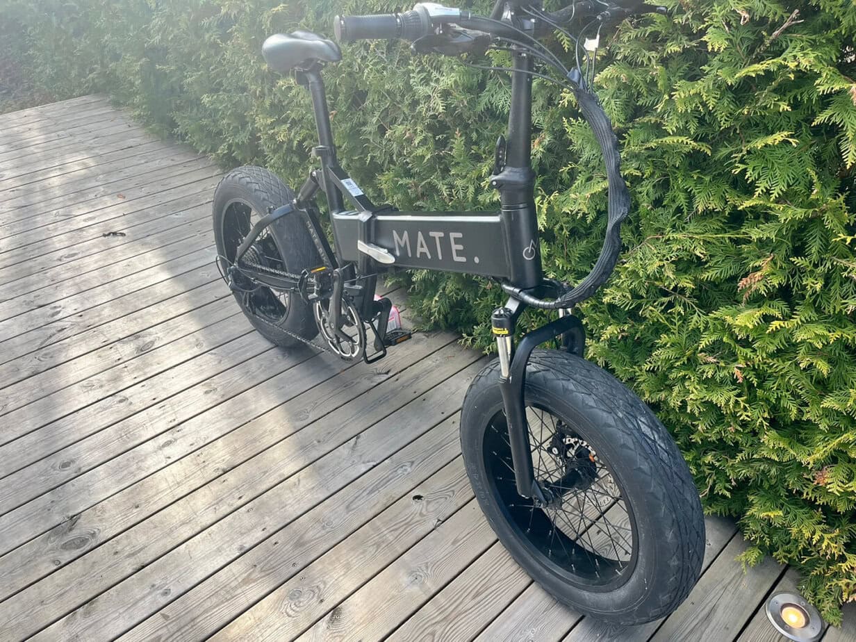 electric bike bici mate x usata