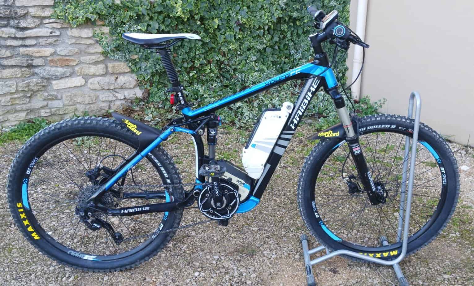 Skidplate Haibike Xduro, Bosch CX 2016, Blanc Mat, YS9275, Neuf