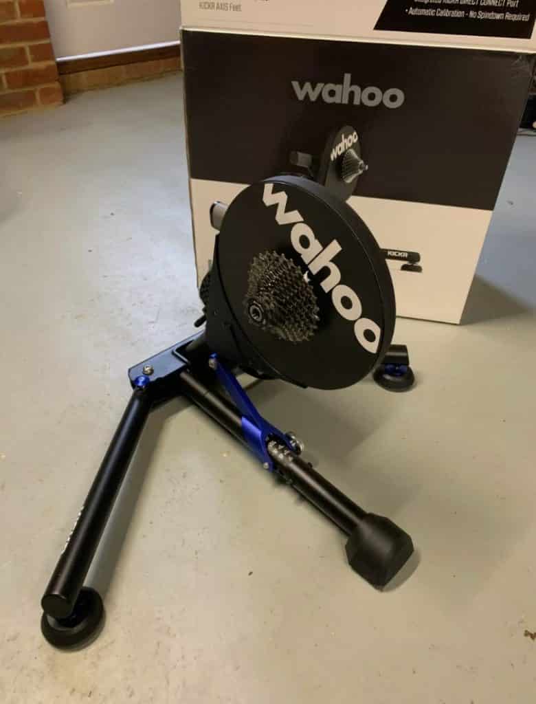 Home trainer Wahoo kickr v5 used
