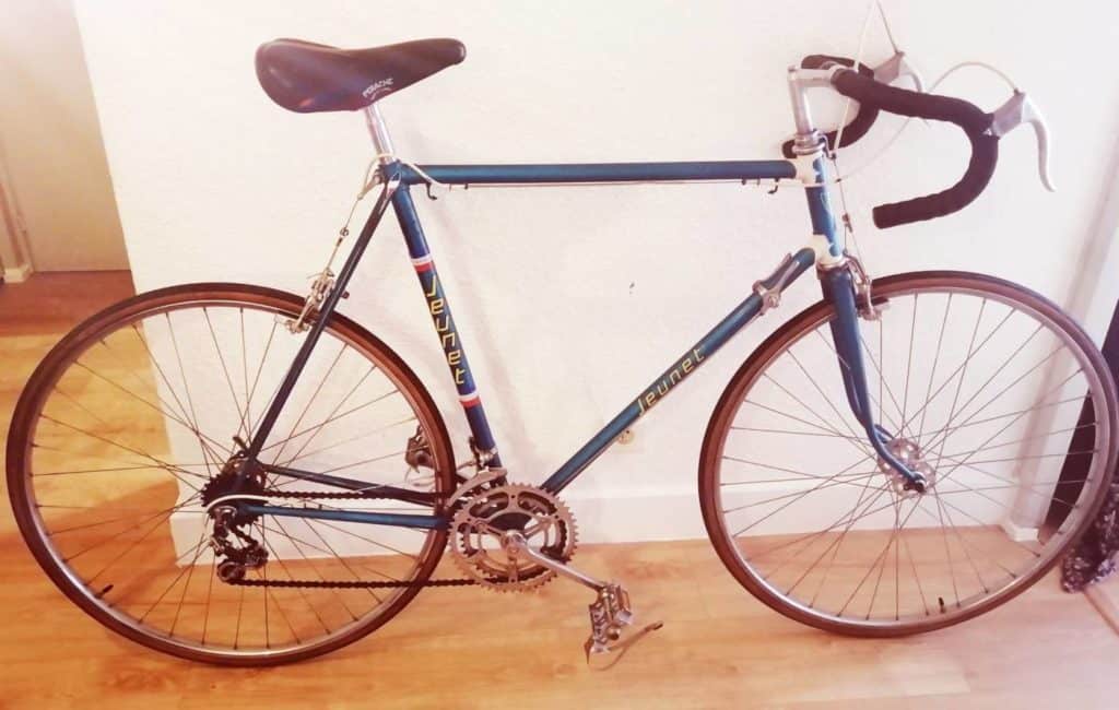 Vélo Course Vintage Nancia Années 70 – Cadre Acier Vert