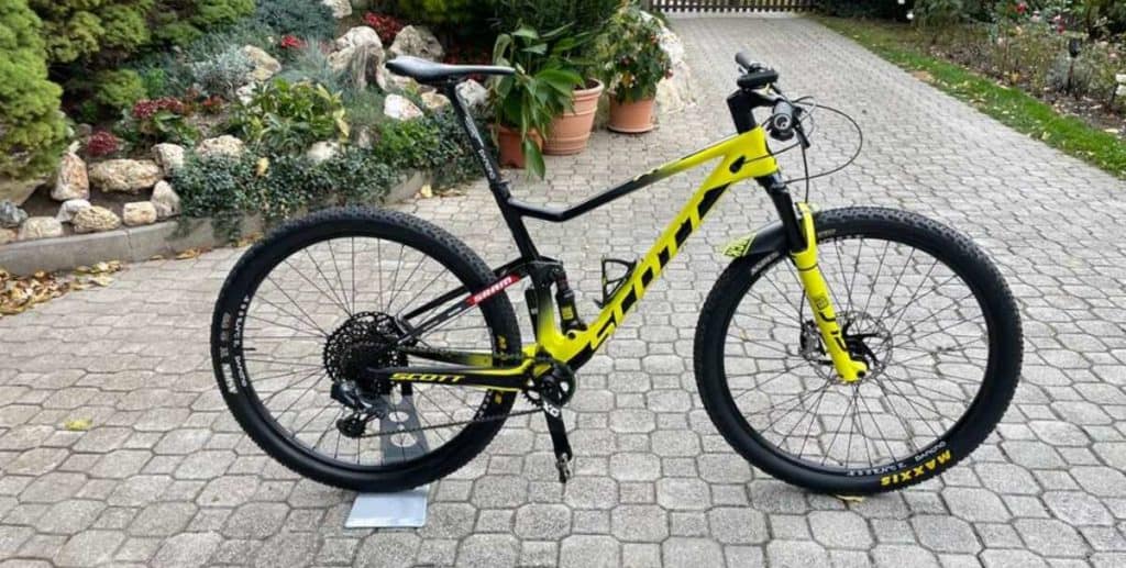 VTT cross country carbone Scott Spark RC 900 World Cup AXS occasion 2021