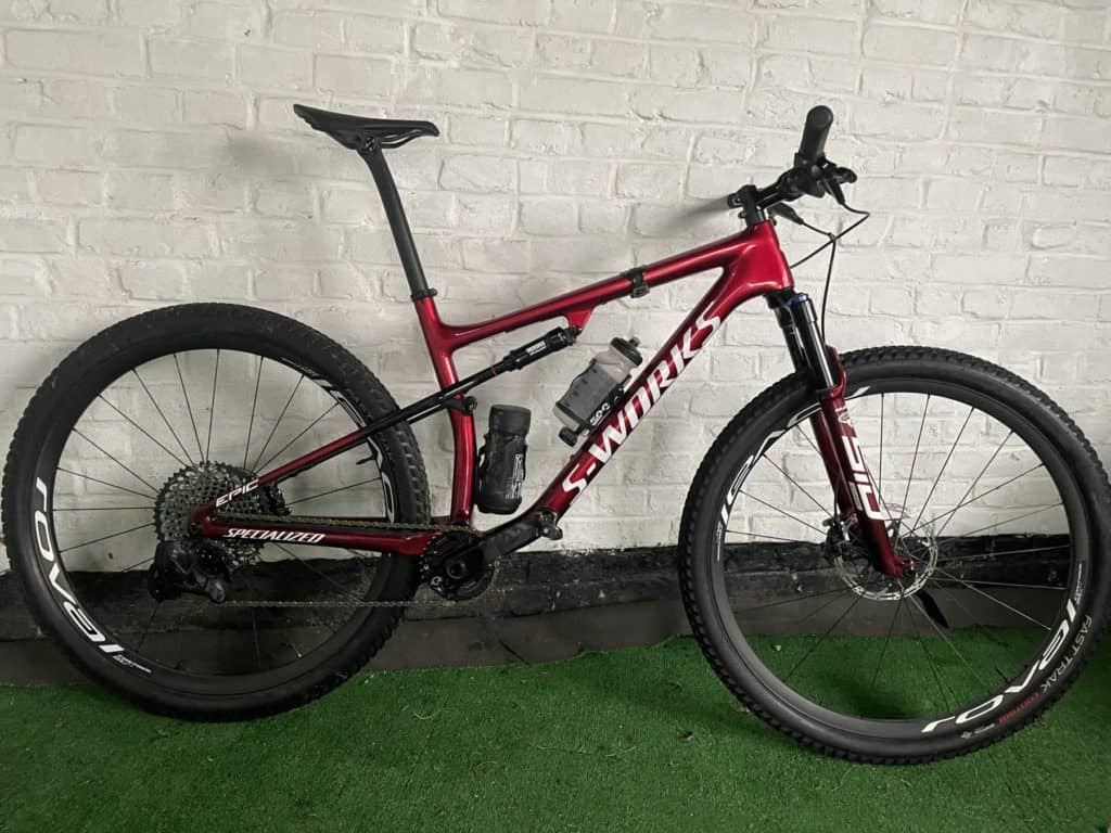 VTT cross country carbone XC occasion Specialized Epic S-Works de 2021