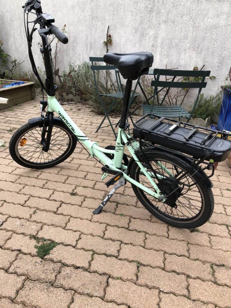 Wayscral e100 2019 electric folding bike - VENDRE-SON-VELO.COM