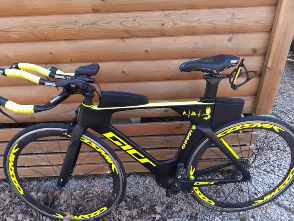Bicicleta de triatló CLM usada: GIRS Shaka des del 2019