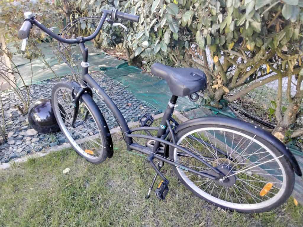 A vendre vélo de ville femme occasion Decathlon Btwin Elops 3 City Bike Black