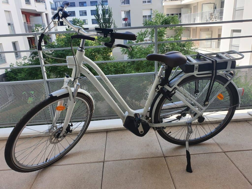 Bicicleta eléctrica urbana usada Btwin ELOPS 920 de 2020