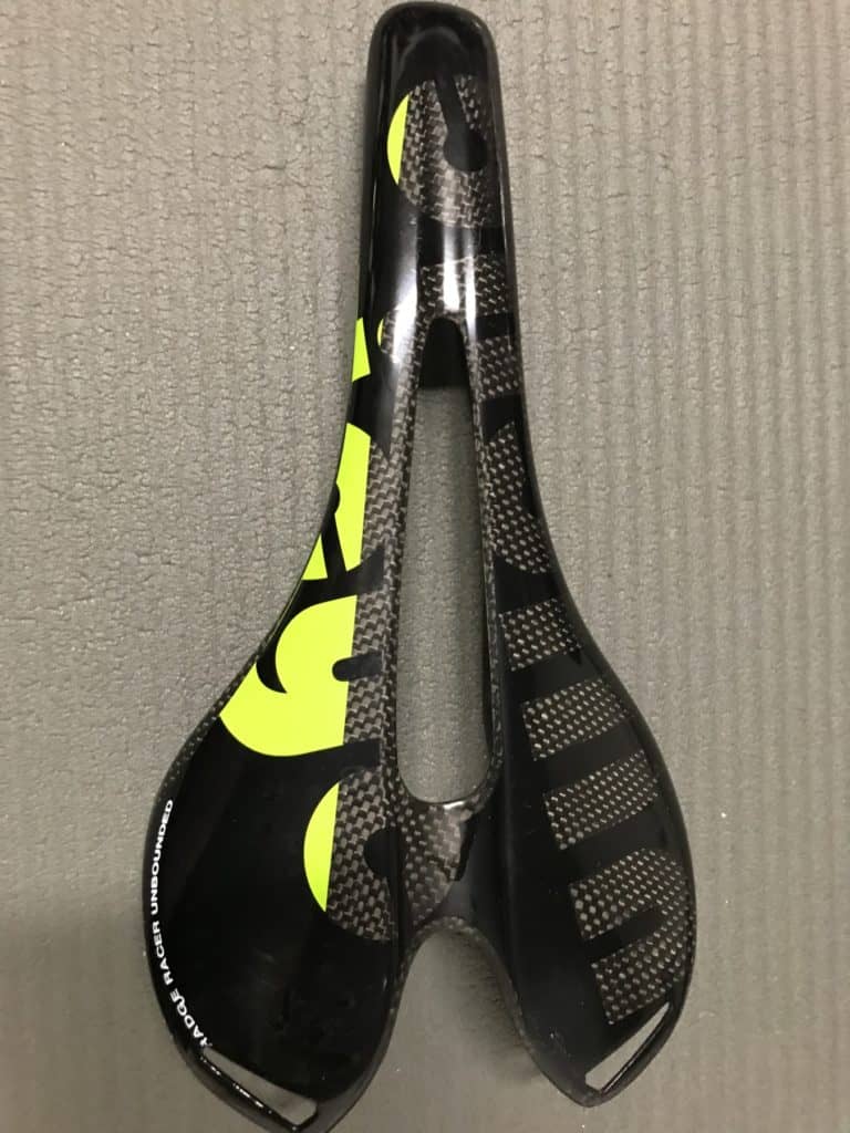 TIGE DE SELLE KUOTA CARBONE DIAMÈTRE 27 LONGUEUR 350 NOIRE/BLANC NEUVE