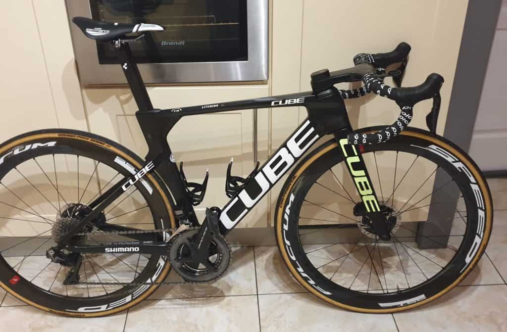 A vendre vélo de route aéro occasion Cube c:68x wanty 2020.