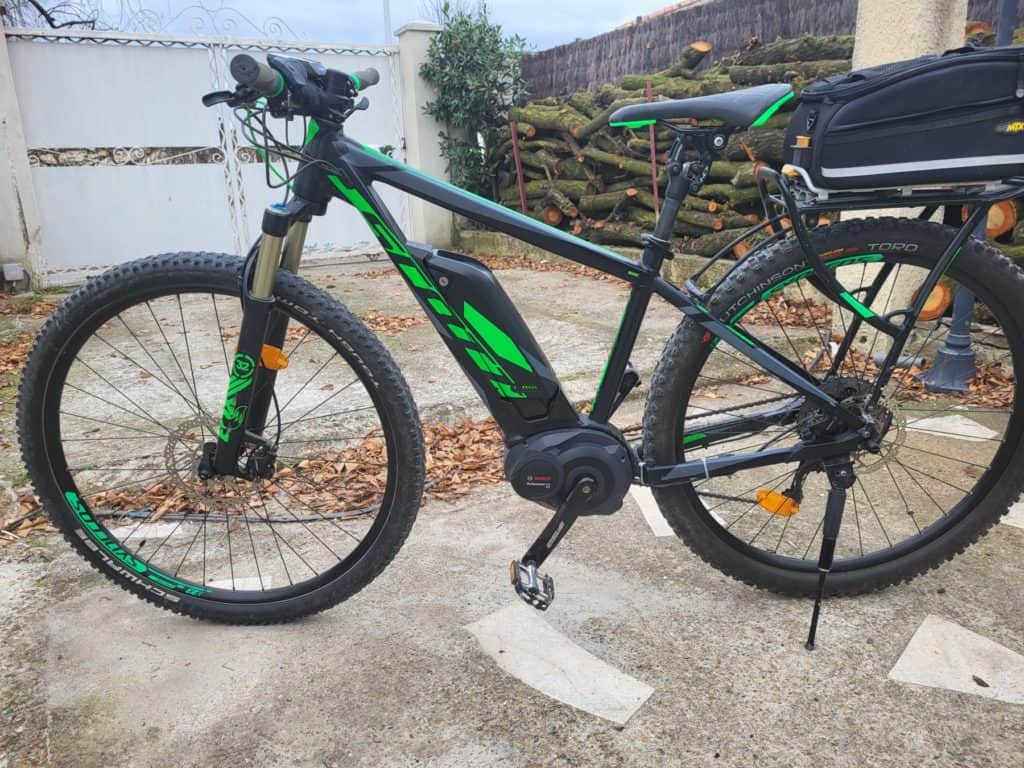 For sale used electric mountain bike Scott E-Aspect 910 from 2016.