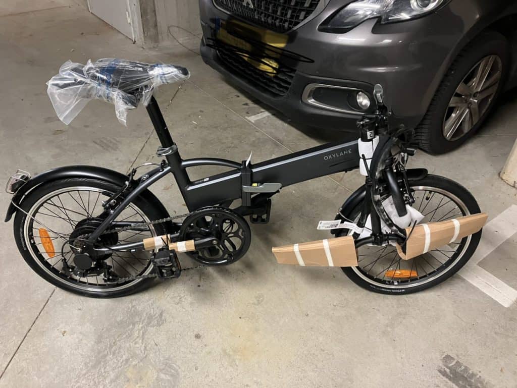 A vendre vélo électrique pliable neuf Btwin Tilt 500 E de 2022
