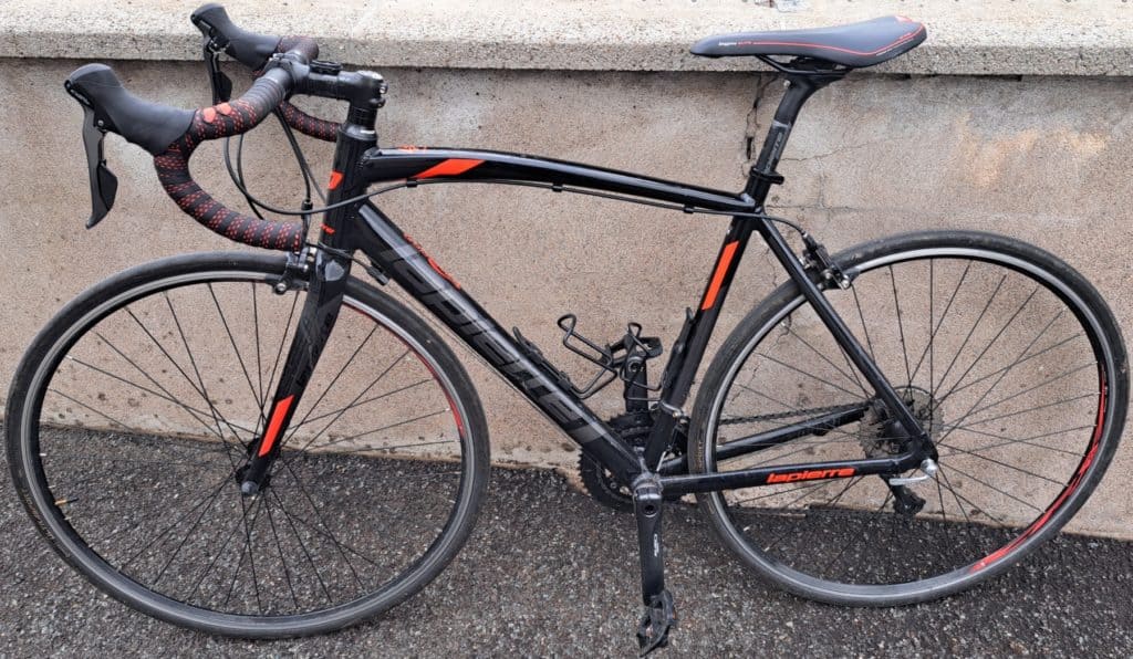 A vendre vélo de route occasion Lapierre Audacio 100 de 2019.