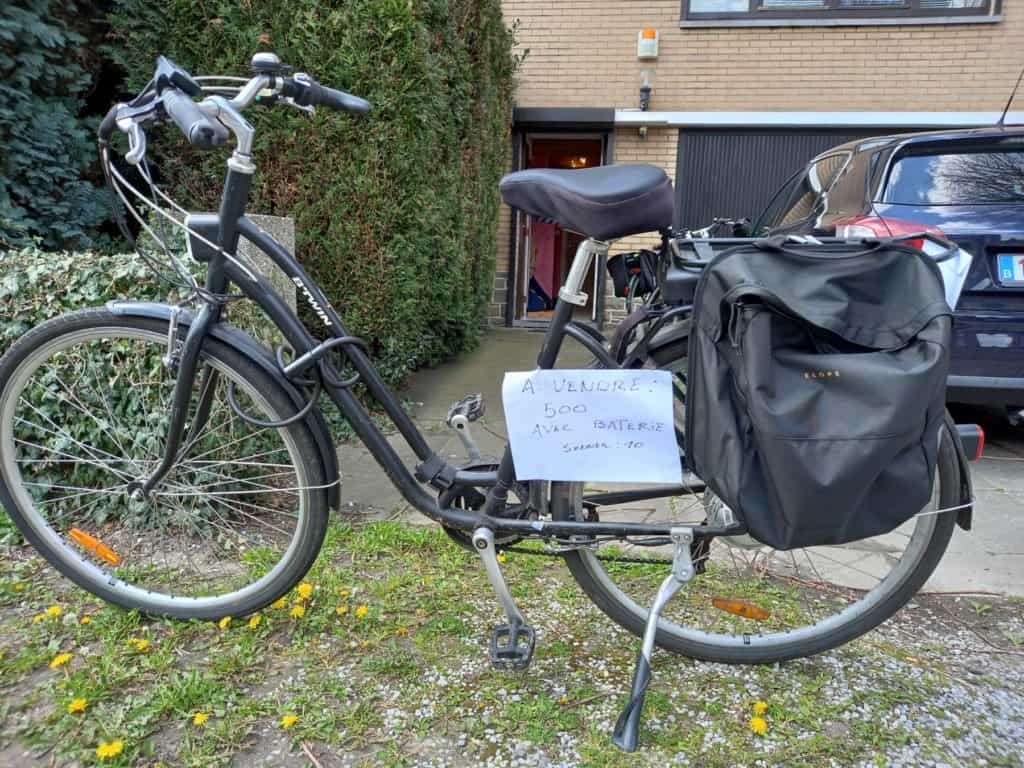 A vendre vélo électrique occasion Btwin Elops 1200e de 2020.