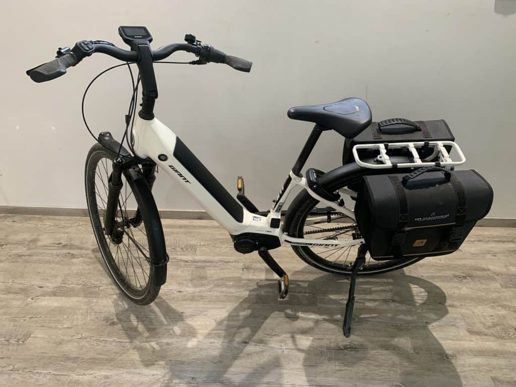A vendre vélo électrique occasion Giant Dailytour E+1 LDS de 2020.