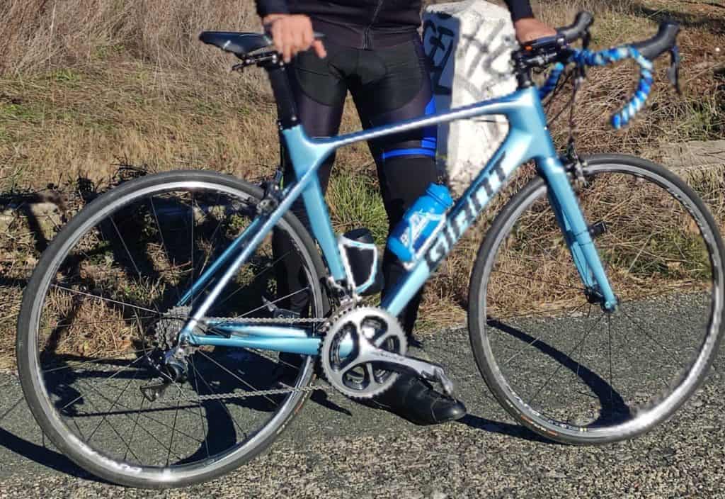 A vendre vélo route occasion Giant TCR Advance de 2015.