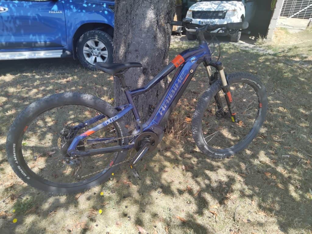 A vendre VTT électrique randonnée cross country occasion Haibike Sduro hardseven 1.5 TS de 2020. 