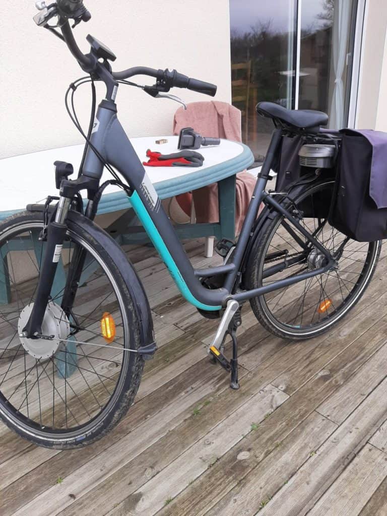 A vendre vélo de ville électrique occasion Lapierre Urban 200 de 2017