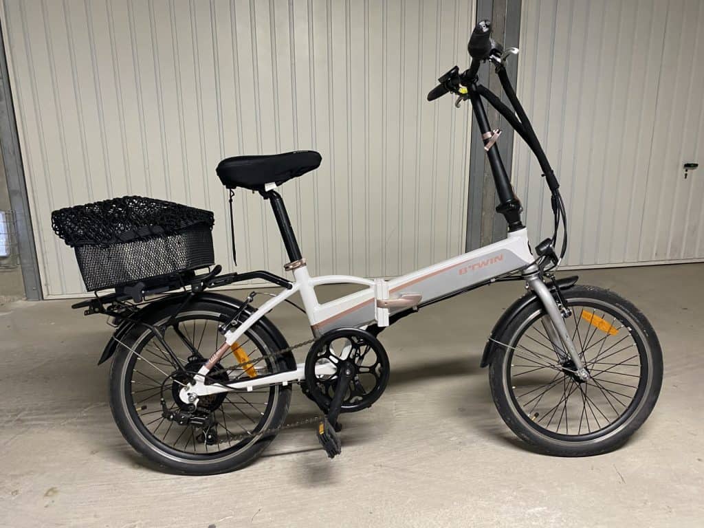 A vendre vélo électrique pliant occasion TILT 500E de 2018.