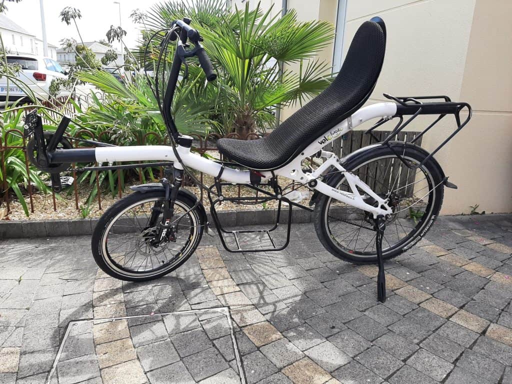 A vendre vélo couché occasion Azub Six de 2019.