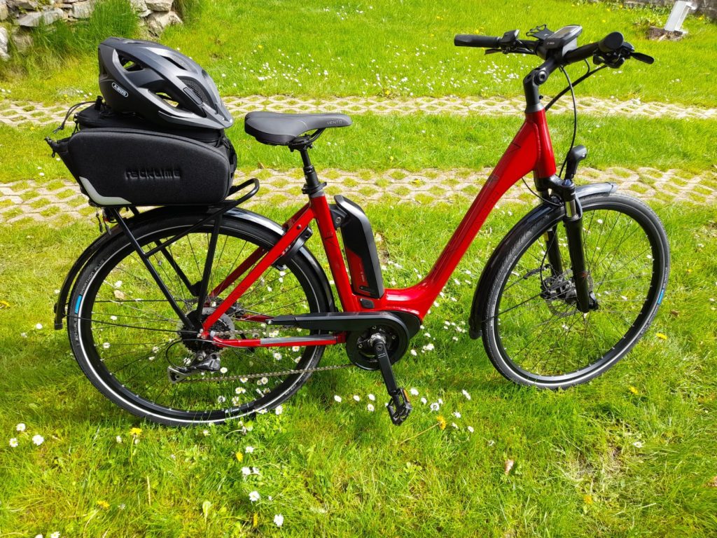 A vendre vélo électrique de ville occasion Winora Sinus Tria 9 de 2019.