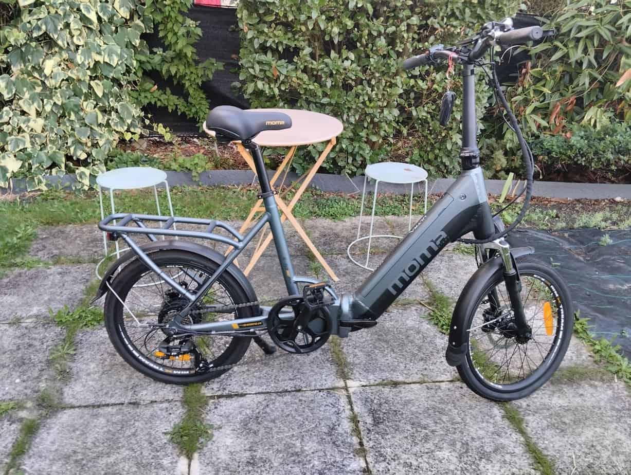 Bicicleta eléctrica plegable Moma Ebike 26 2023 usada