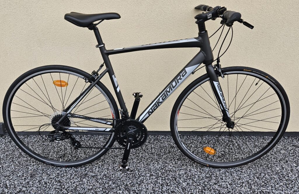 A vendre vélo de route fitness occasion NAKAMURA Century 100 de 2020.