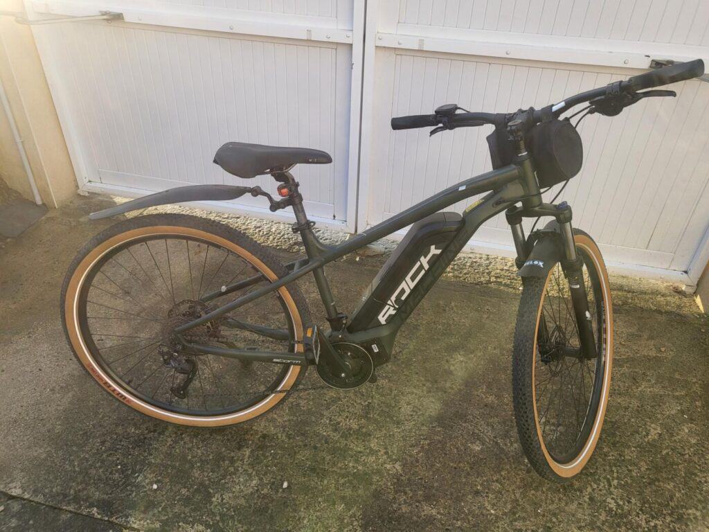 A vendre VTT électrique de randonnée occasion Rock Machine Storm E70 de 2023.