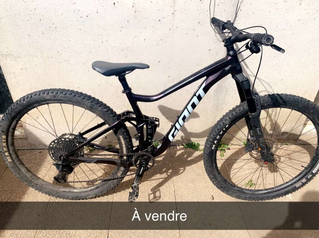 À vendre VTT all mountain occasion Giant stance 2 de 2022.