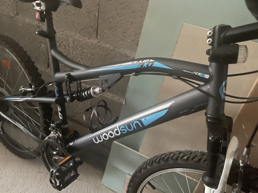 A vendre VTT Woodsun Raid 3 de 2018.