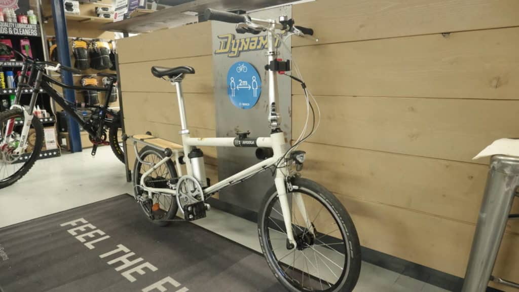 Vélo électrique pliant de marque Ahooga occasion