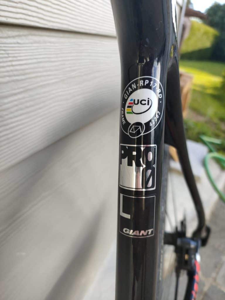Giant TCR advanced pro 0 disc occasion