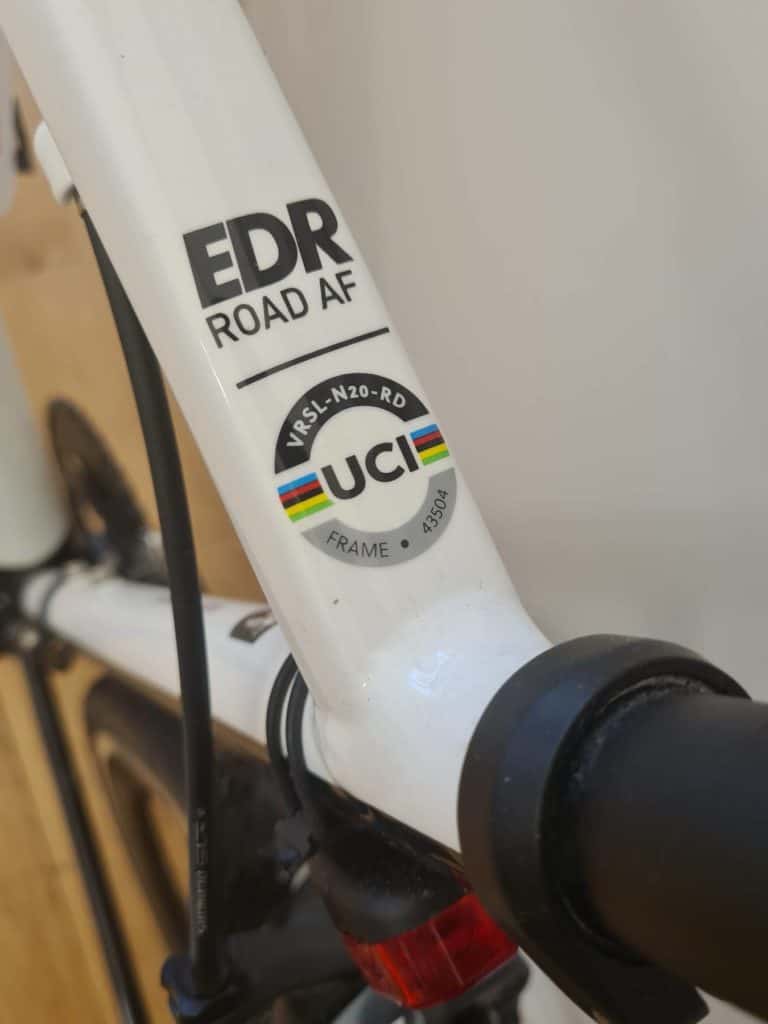 Bicicleta de carretera carbono ultegra Van Rysel EDR CF