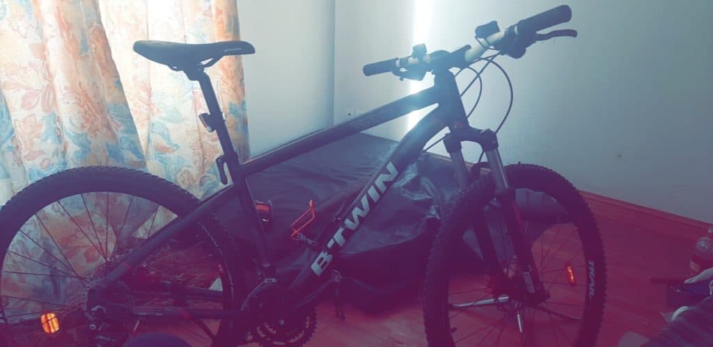 A vendre VTT randonnée occasion Bitwin Rockrider 540 de 2016