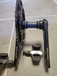 A vendre pédalier occasion Rotor 3d 24 53/39.