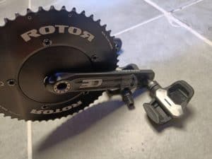 A vendre pédalier occasion Rotor 3d 24 53/39.