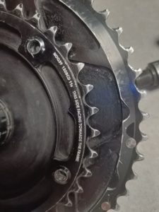 A vendre pédalier occasion Rotor 3d 24 53/39.