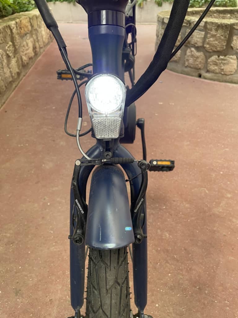 A vendre Vélo pliant électrique occasion O2Feel Peps N7C 2018.