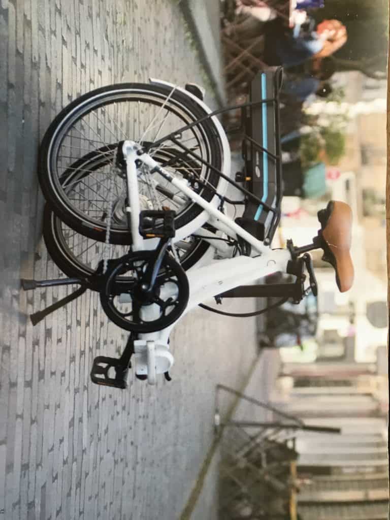 A vendre occasion vélo électrique pliable O2feel PEPS N3 de 2017.