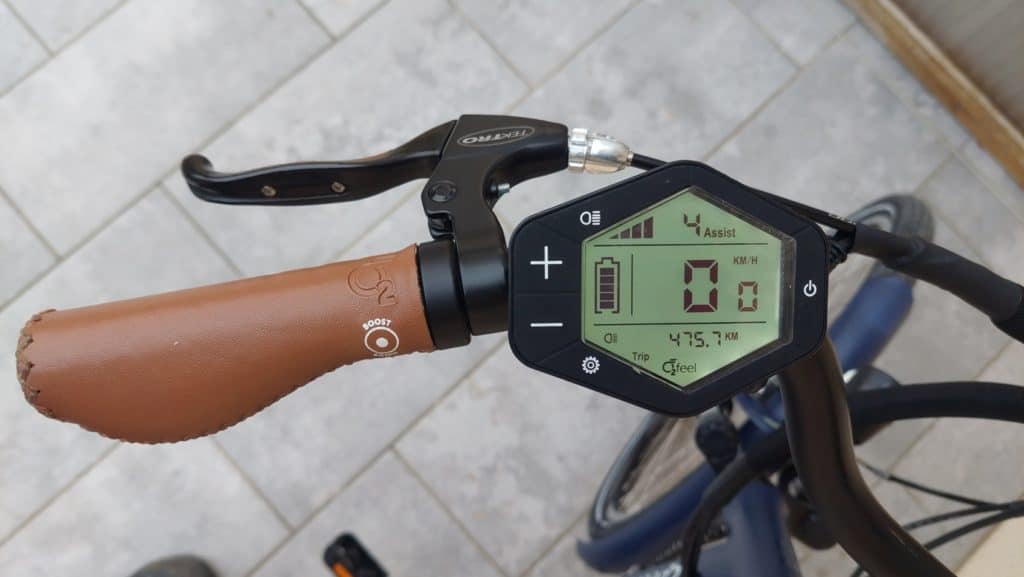 A vendre vélo électrique de Ville occasion O2feel Valdo NC3 Bleu de 2019.