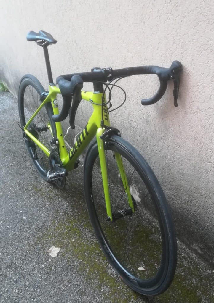 A vendre vélo route occasion Giant TCR Advanced 2 2017.
