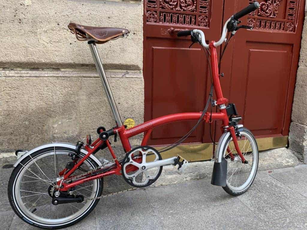 For sale used folding bike BROMPTON Neuf M6L HRSB from 2023.