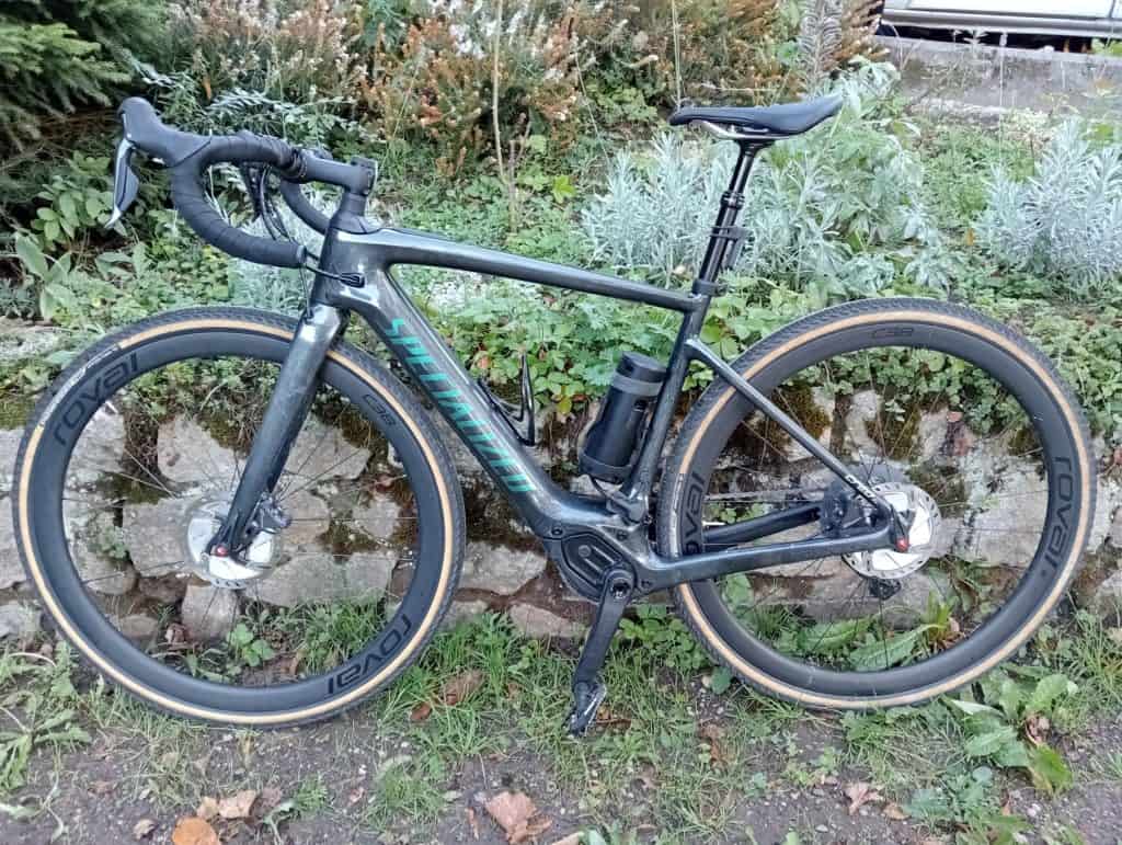 A vendre vélo gravel électrique occasion Specialized Creo SL expert carbond de 2018.