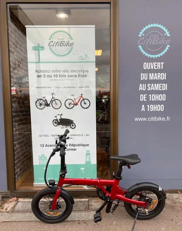 Bicicleta eléctrica plegable EOVOLT City